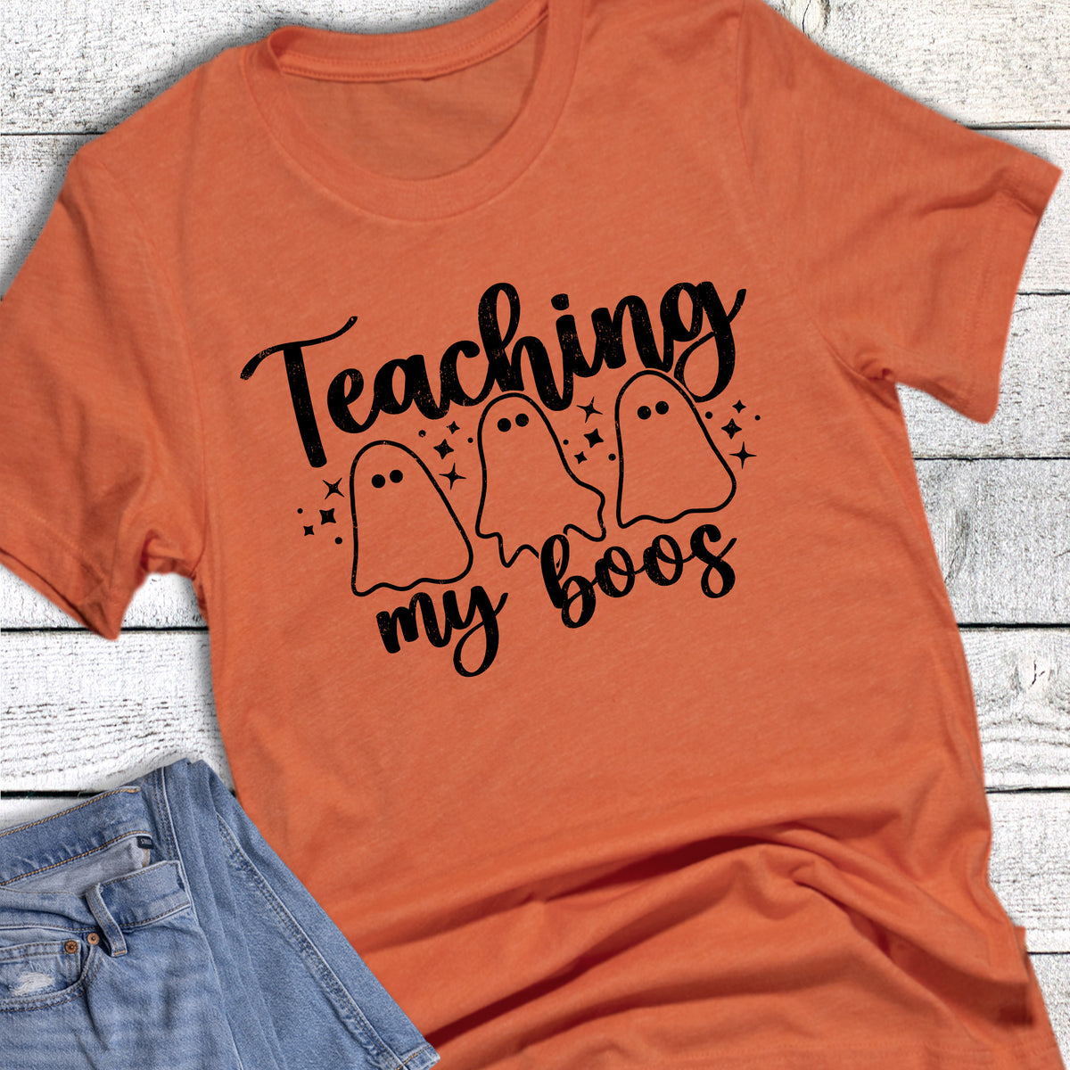 Halloween Teacher Teaching My Boos Ghost