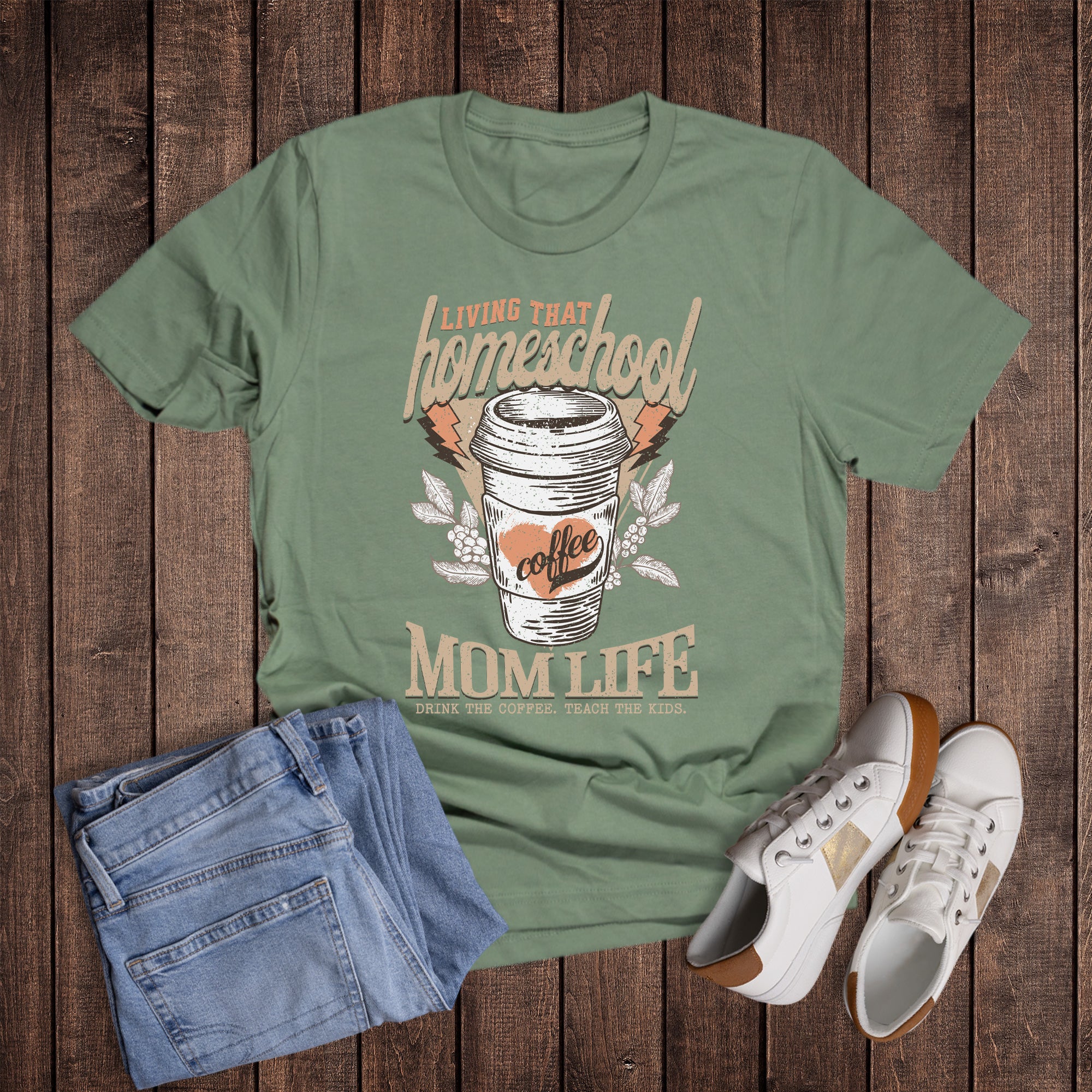 Homeschool Mom Life Coffee Teach
