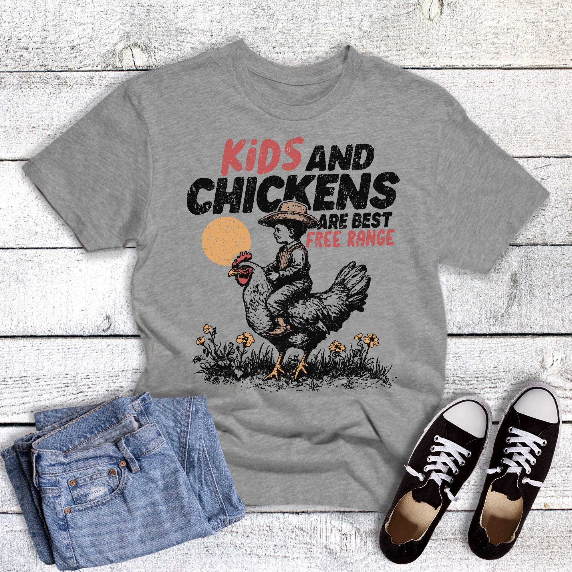 Kids and Chickens Best Free Range