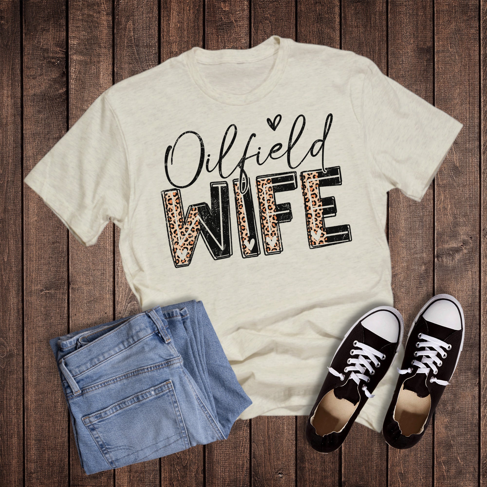 Leopard Oilfield Wife
