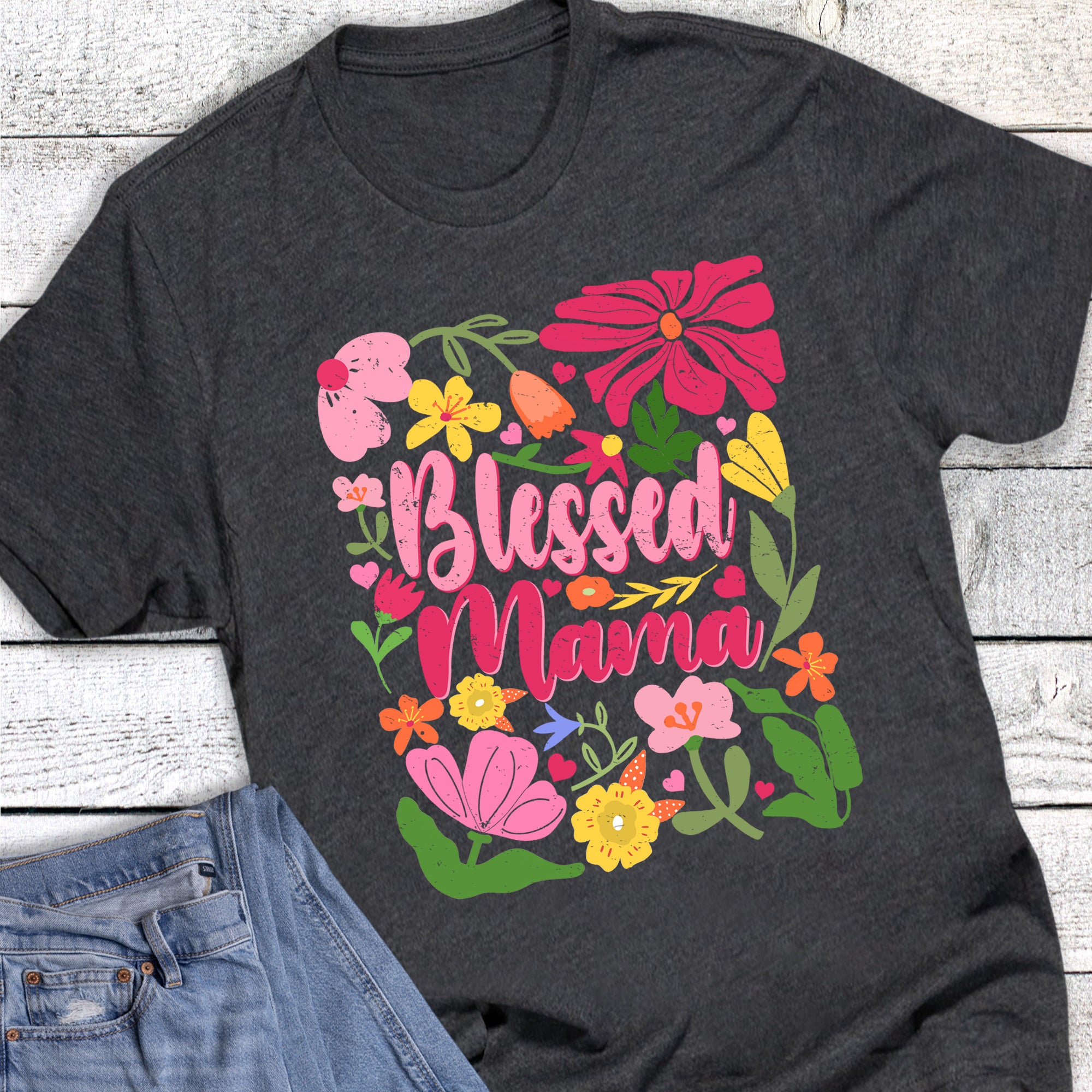 Mama Boho Blessed Floral
