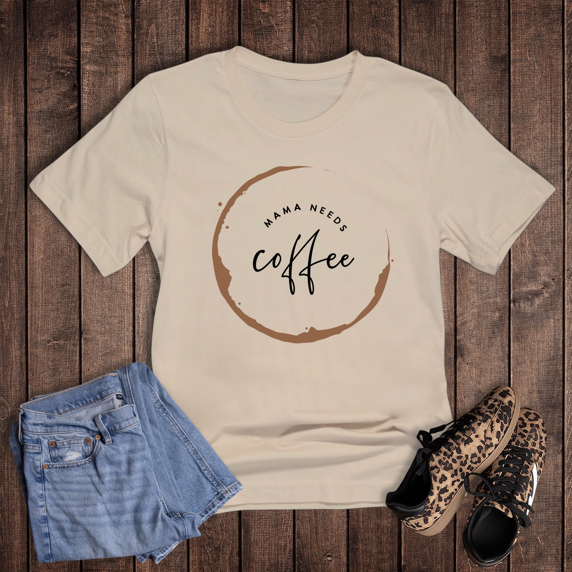 Mama Needs Coffee with Ring