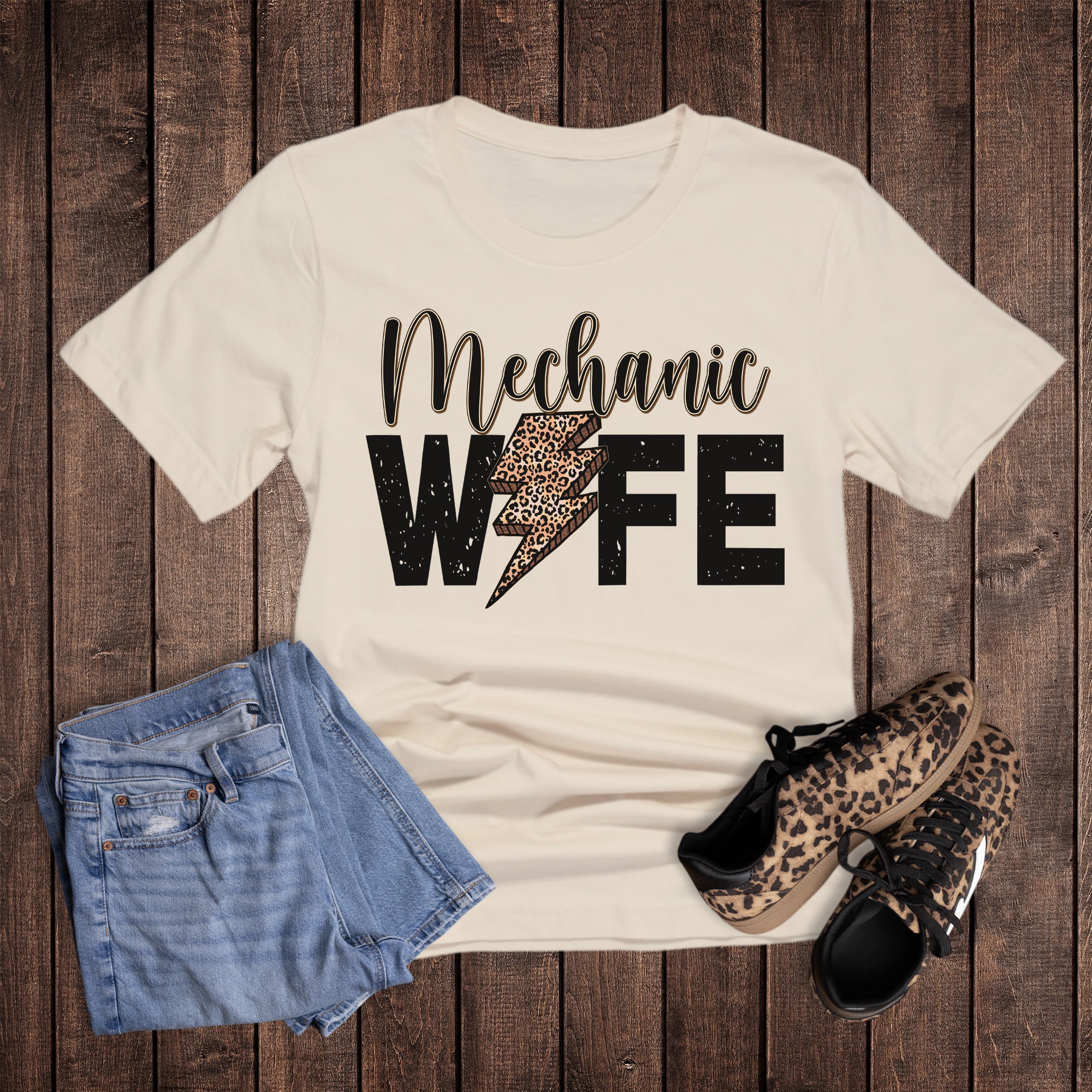 Mechanic Wife Leopard Lightning