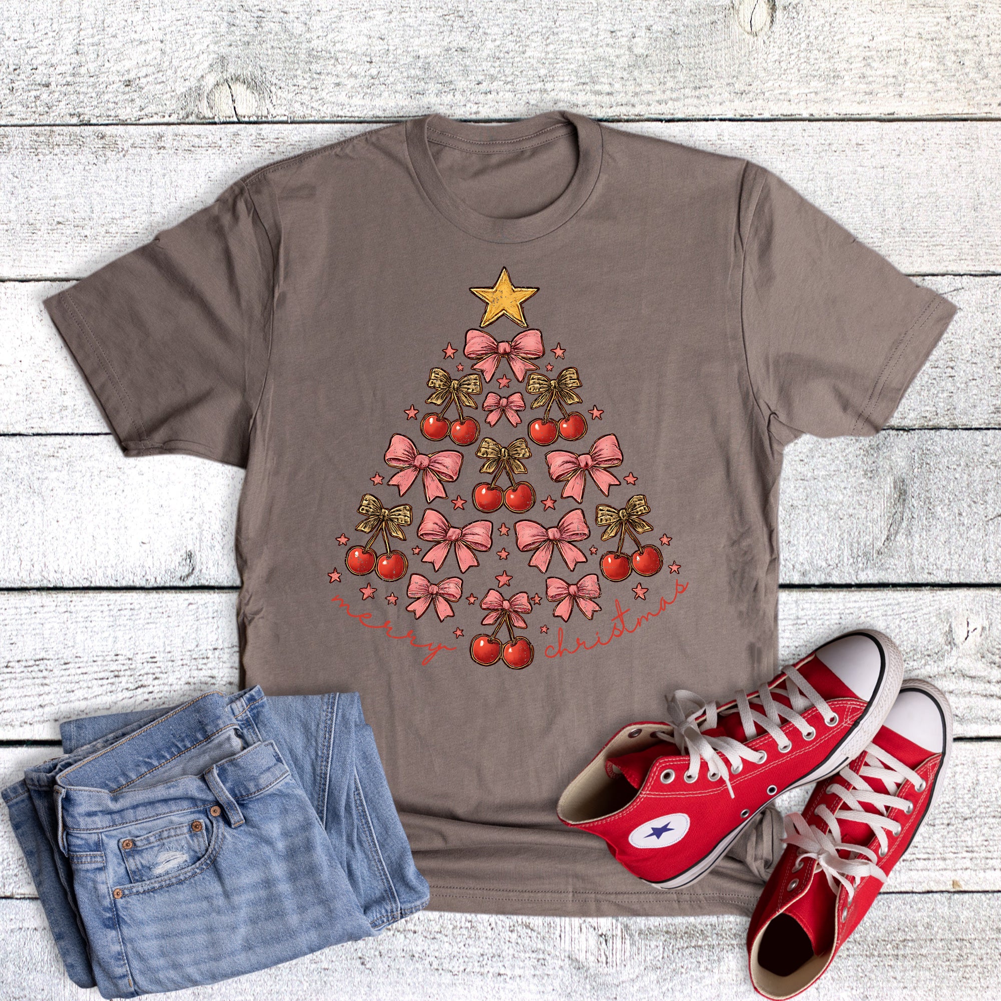 Merry Christmas Cherry Tree