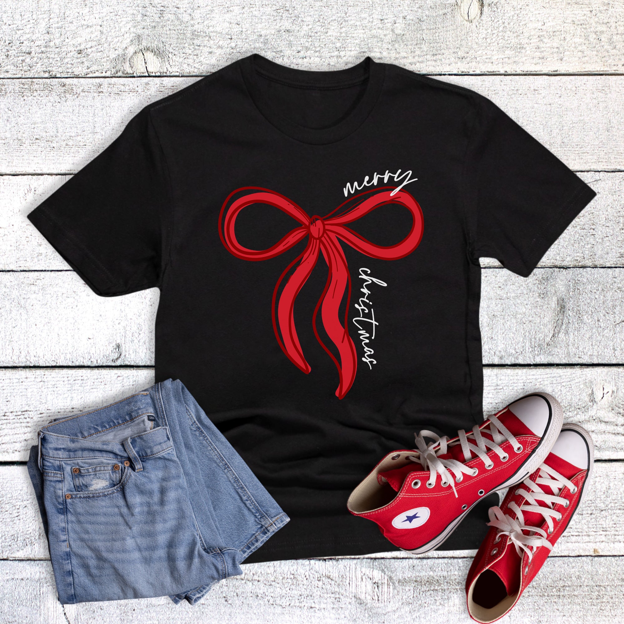 Merry Christmas Coquette Bow