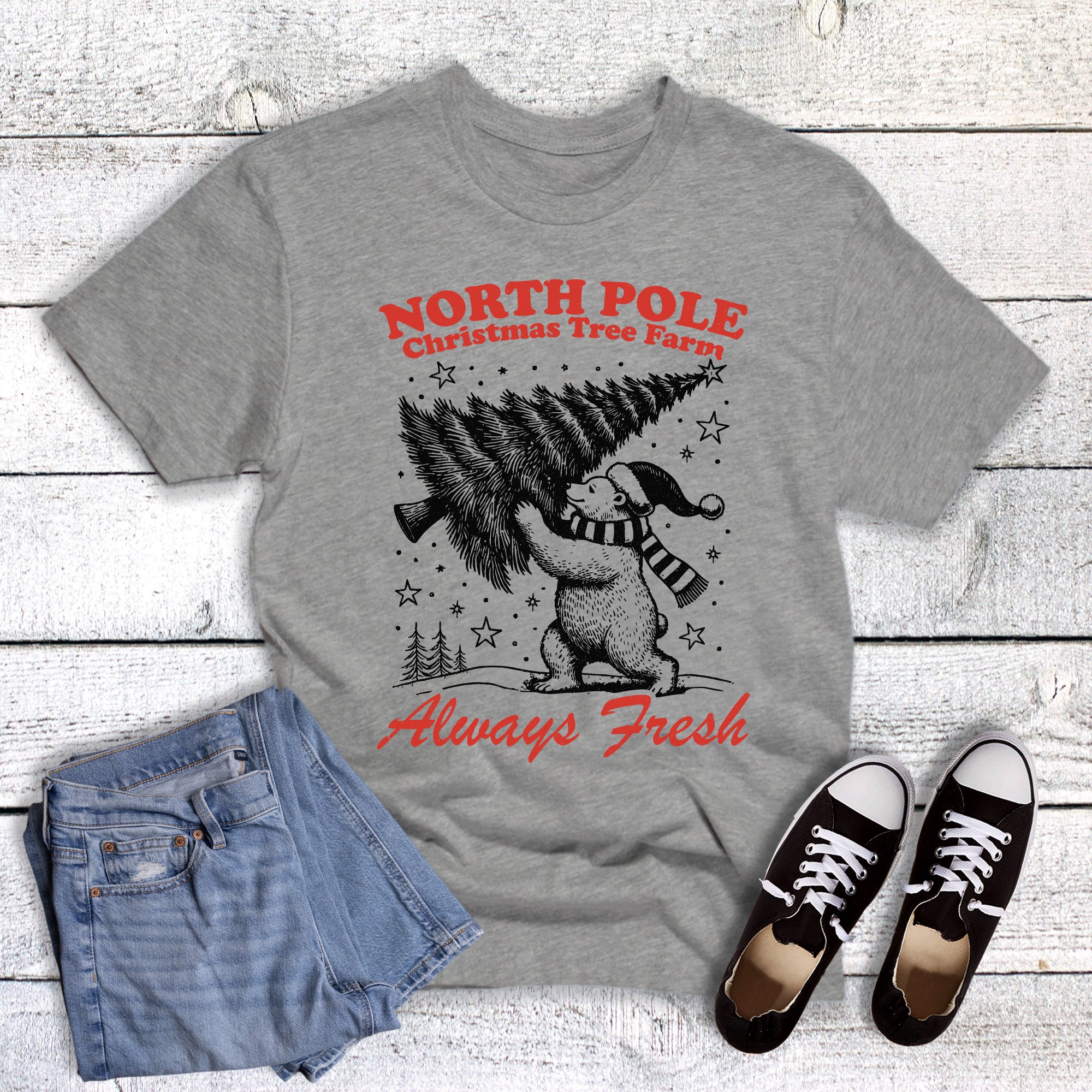 North Pole Christmas Polar Bear