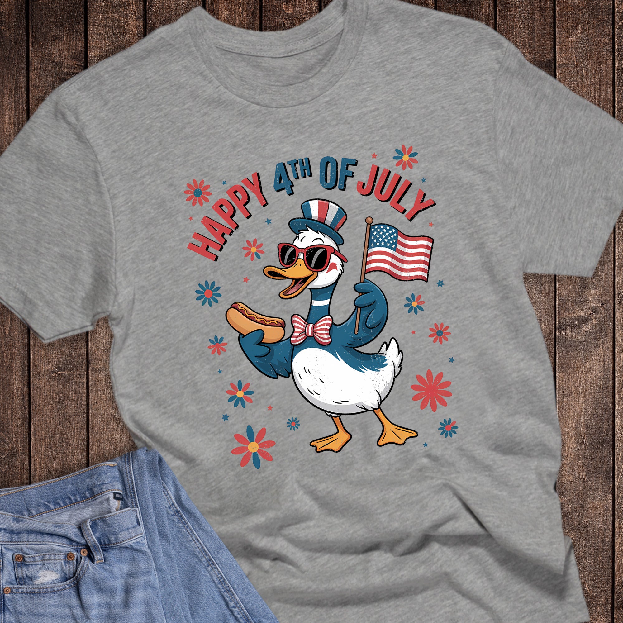Patriotic 4th of July Goose