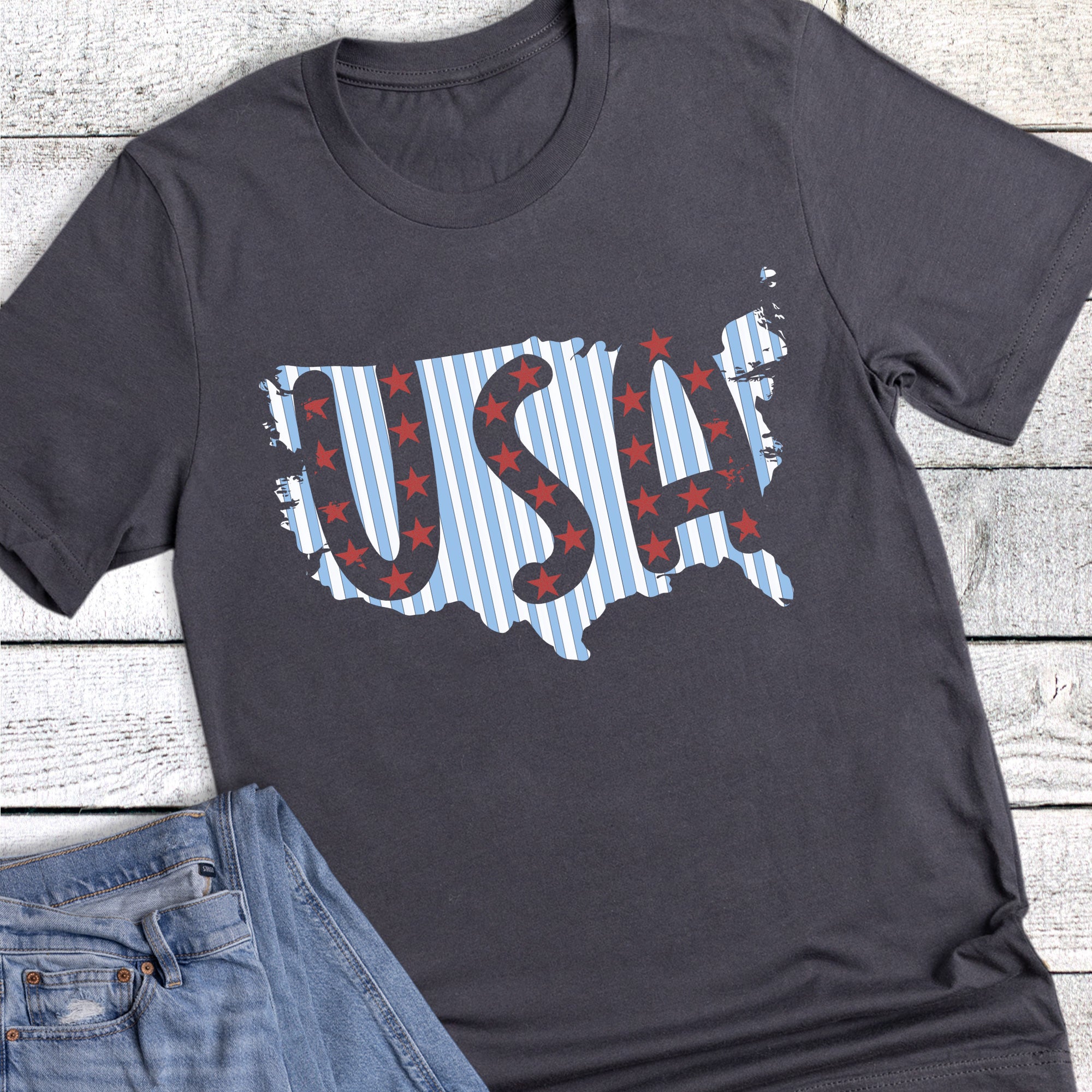 Patriotic America USA Stars