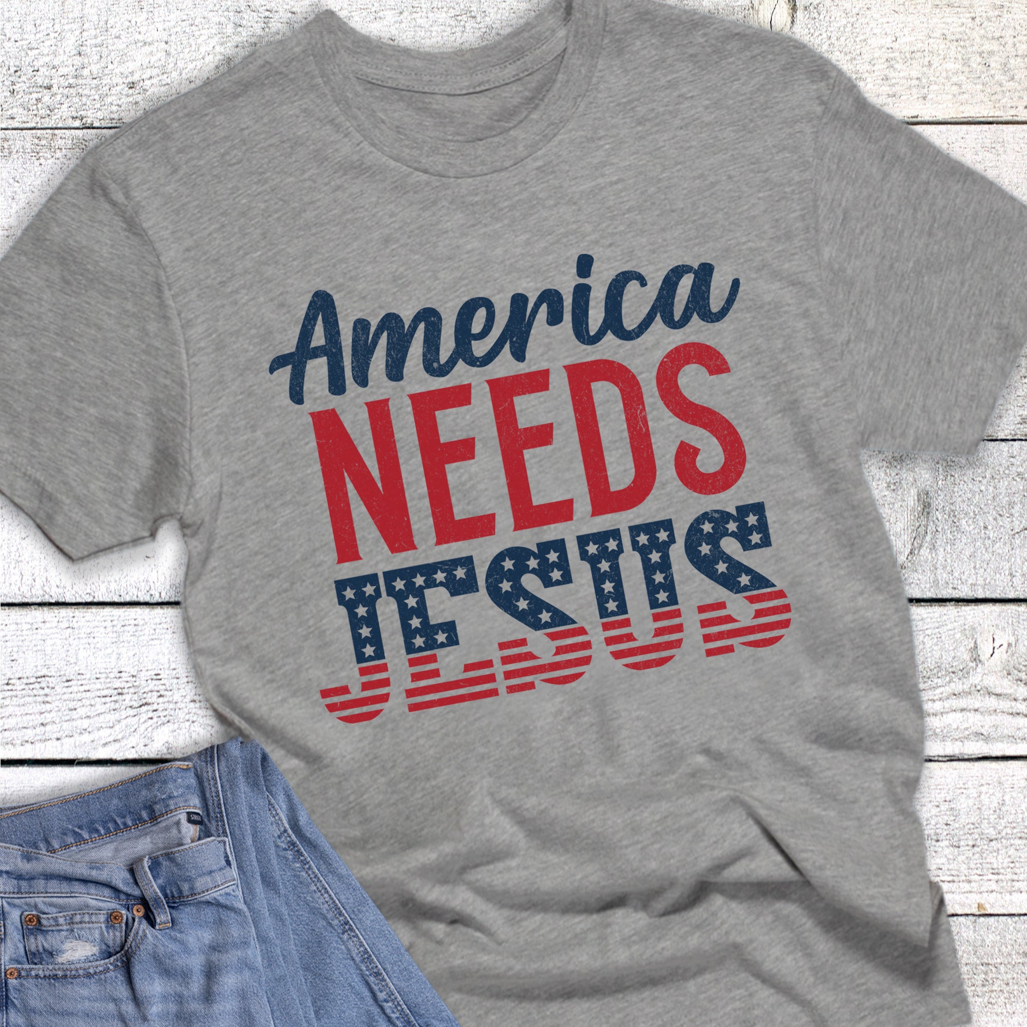 Patriotic Faith America Needs Jesus