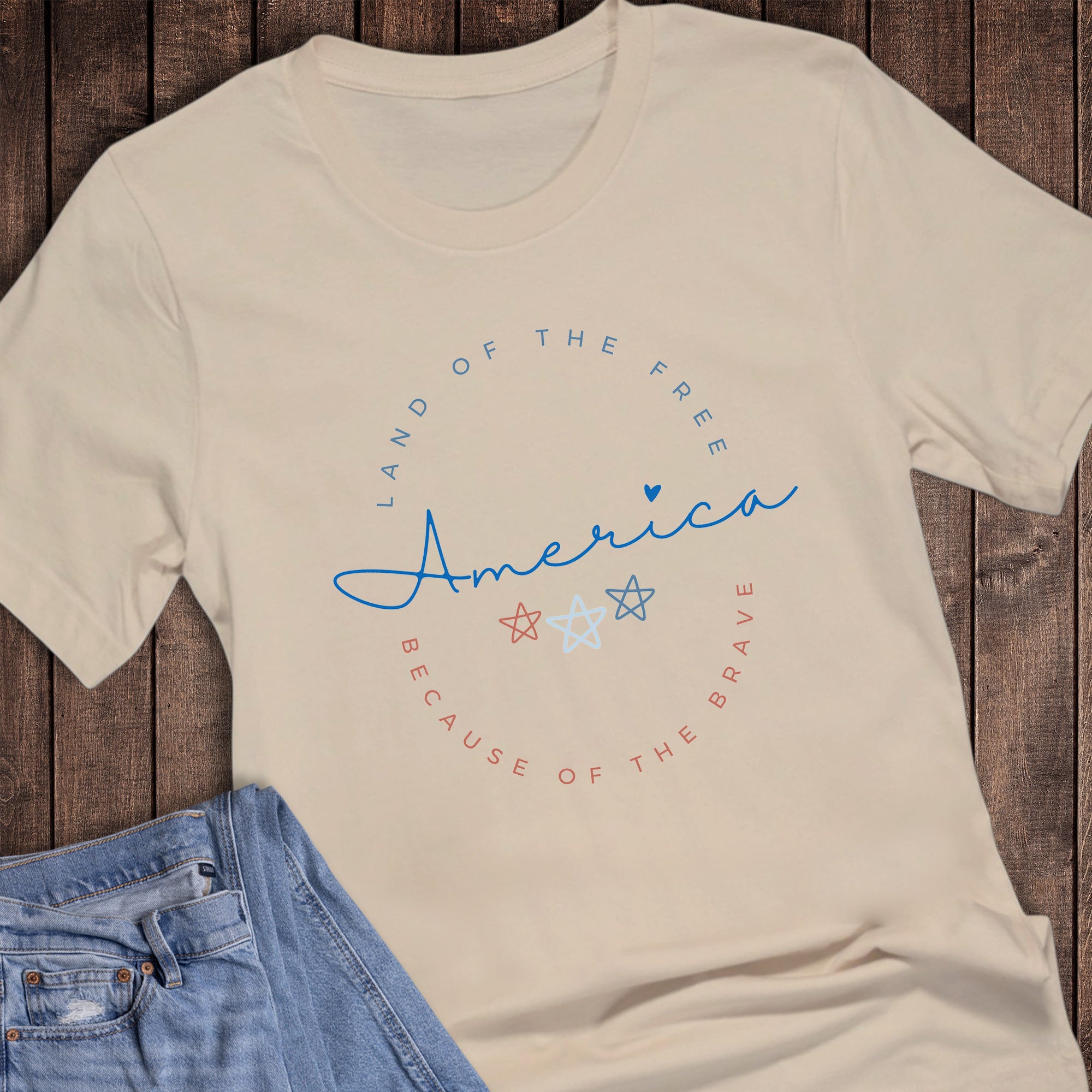 Patriotic Land of the Free Because of the Brave
