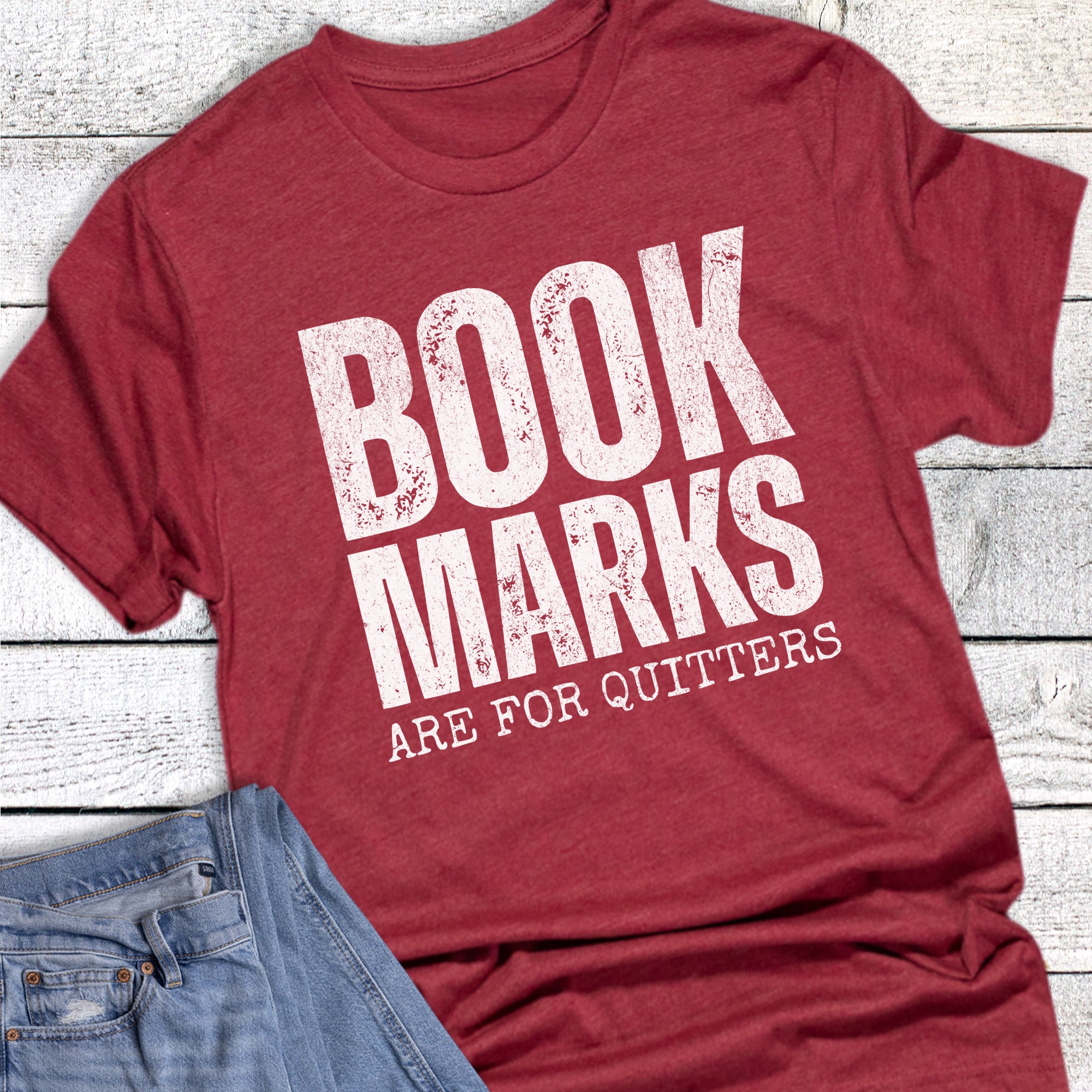 Reading Bookmarks Are For Quitters