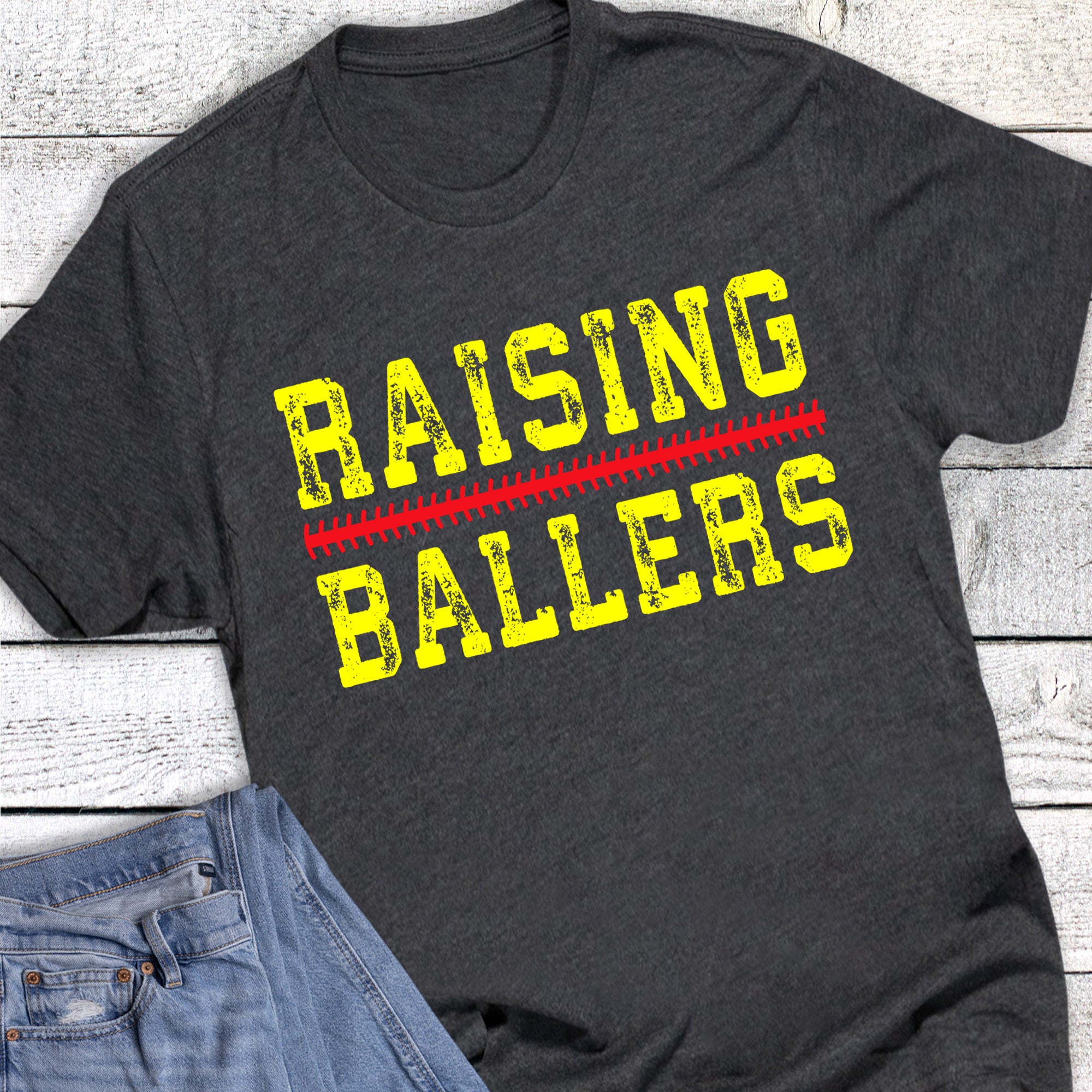 Softball Raising Ballers Mama