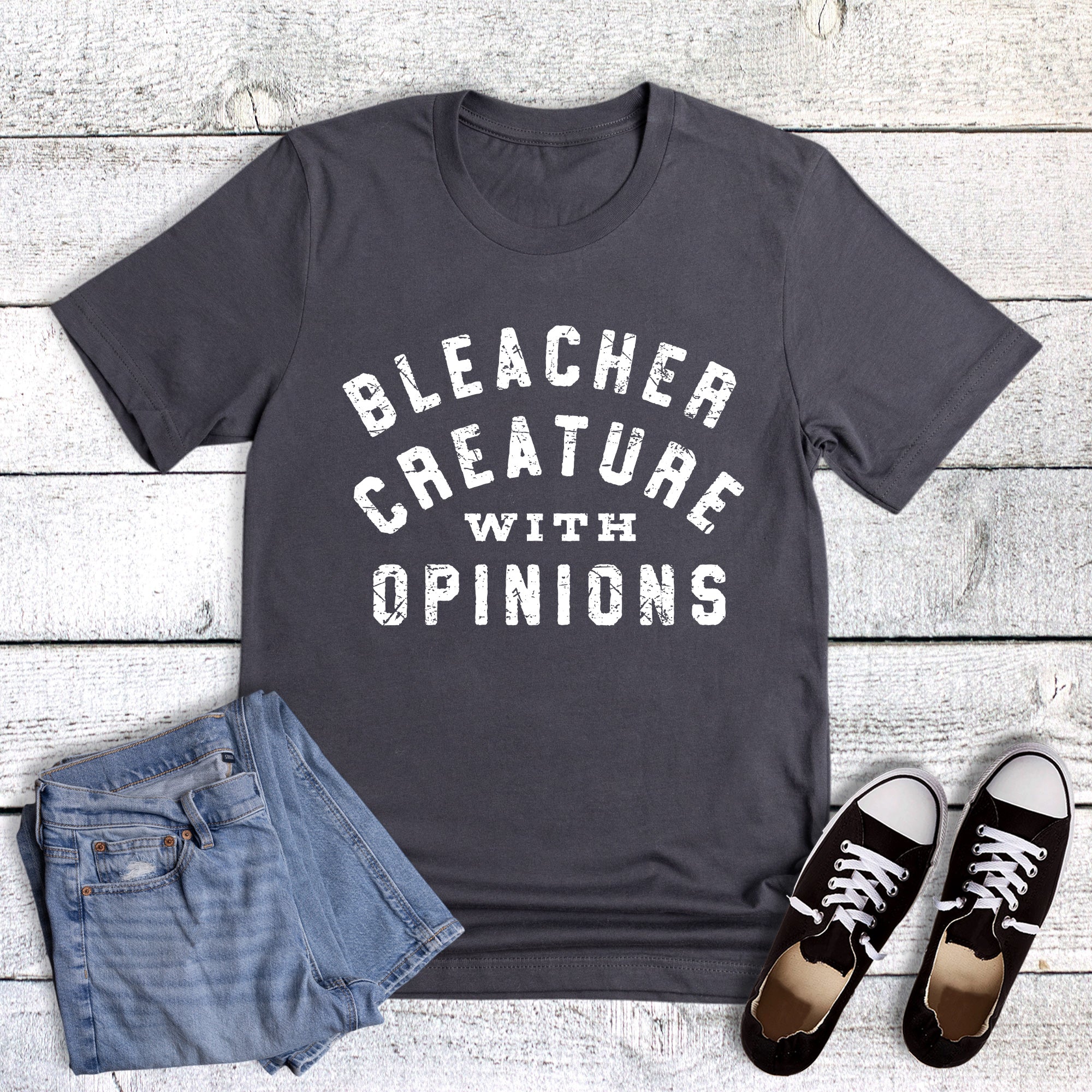 Sports Bleacher Creature with Opinions