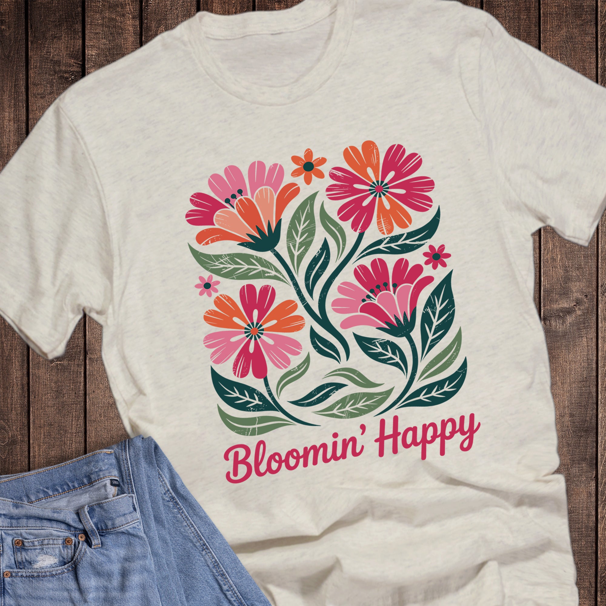 Spring Floral Bloomin' Happy