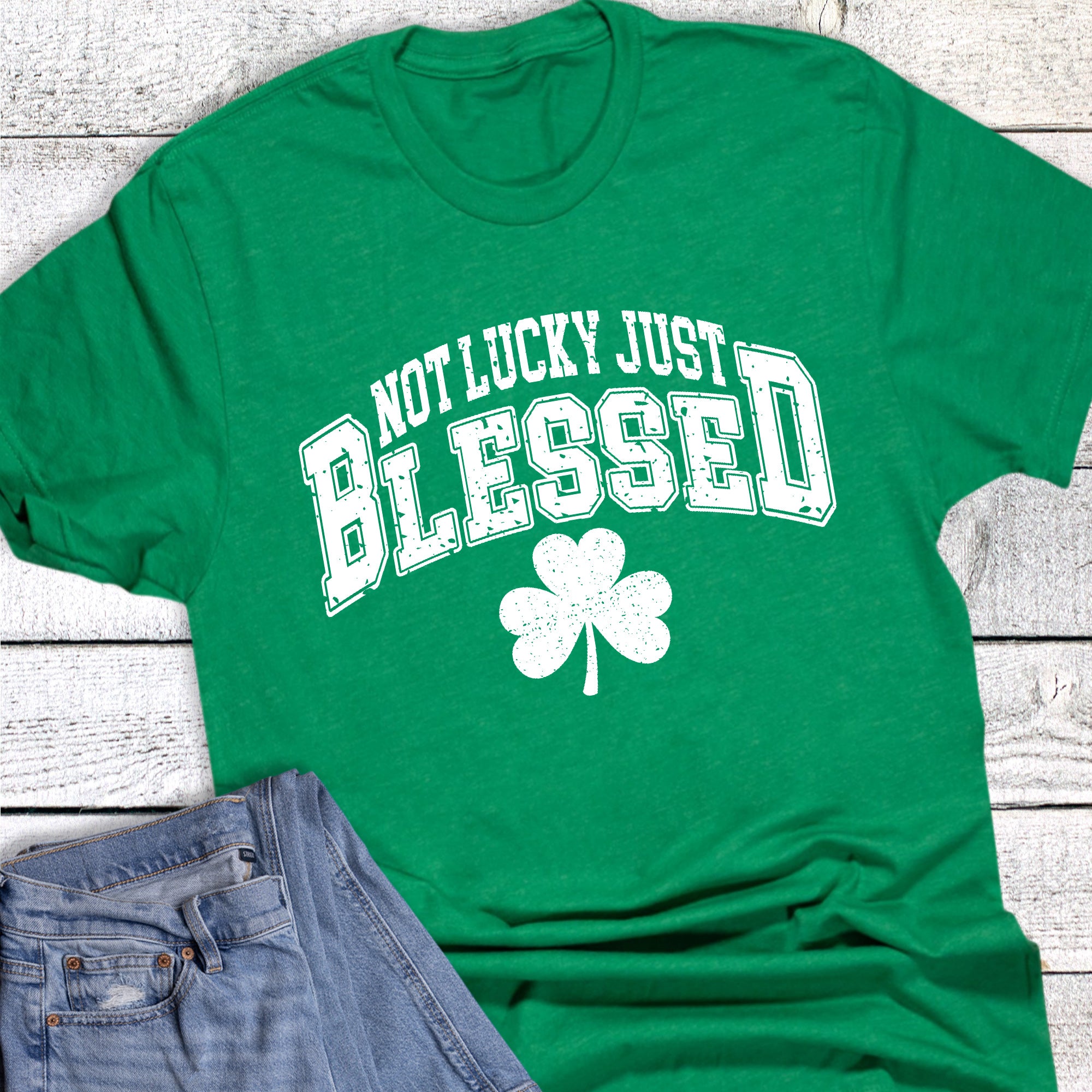 St. Patrick Faith Not Lucky Blessed