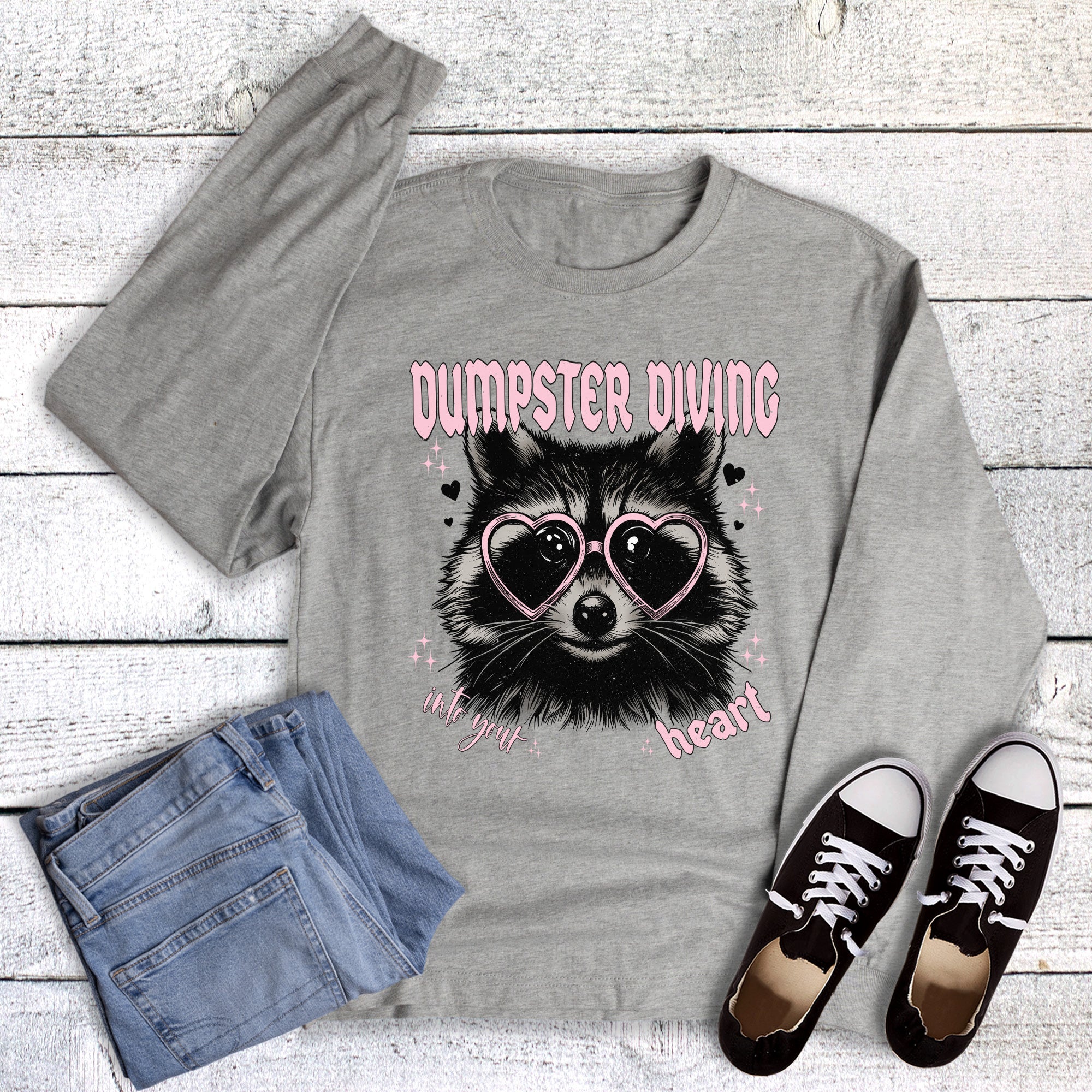 Valentine Dumpster Diving Long Sleeve