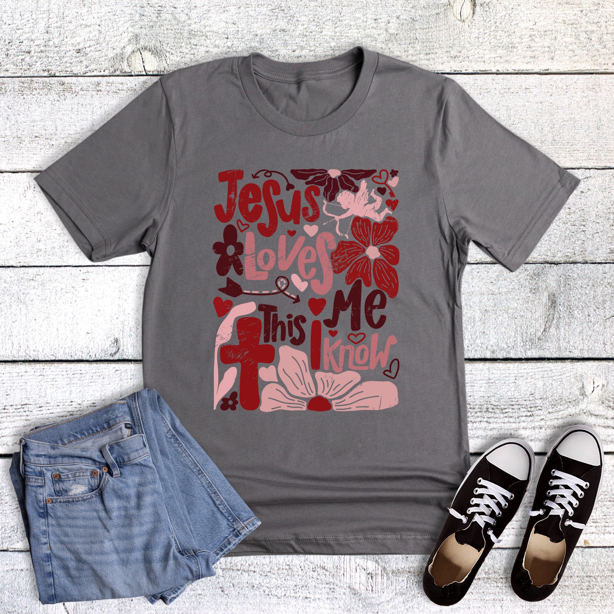 Valentine Jesus Loves Me This I Know Faith