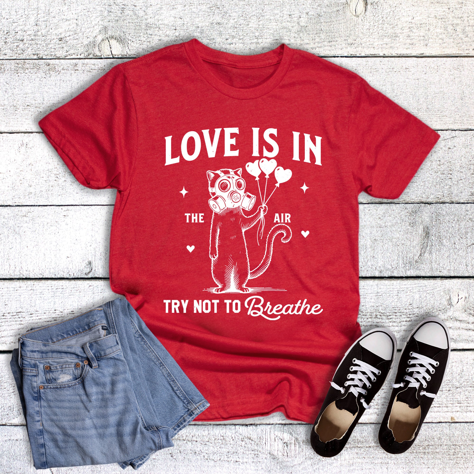 Valentine's Funny Love is in the Air Don't Breathe