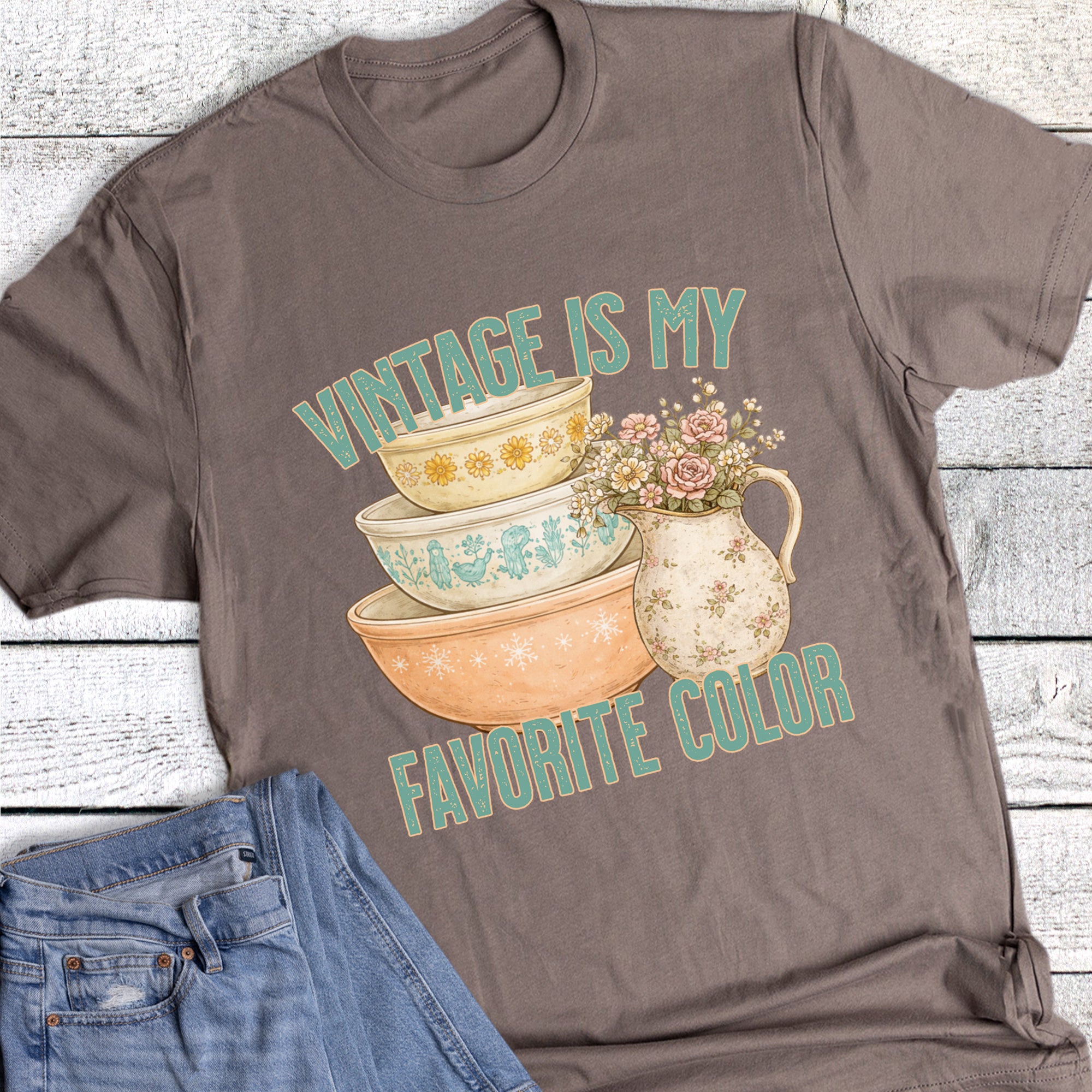 Vintage Favorite Color Antique Thrift