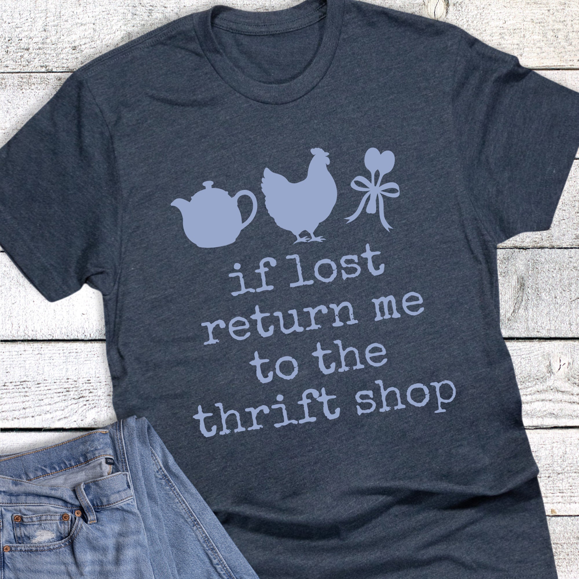 Vintage If Lost Return to Thrift Shop