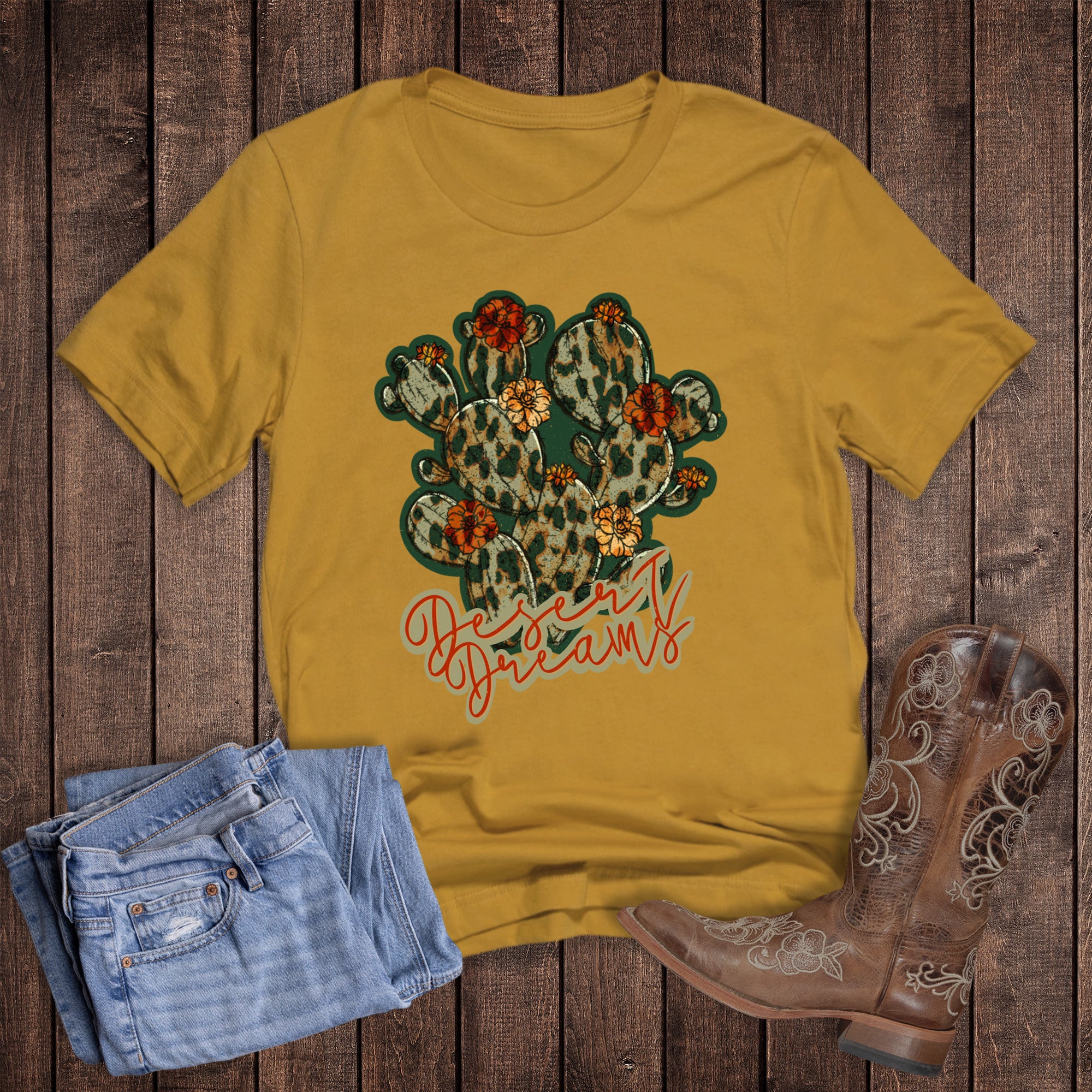 Western Cactus Desert Dreams