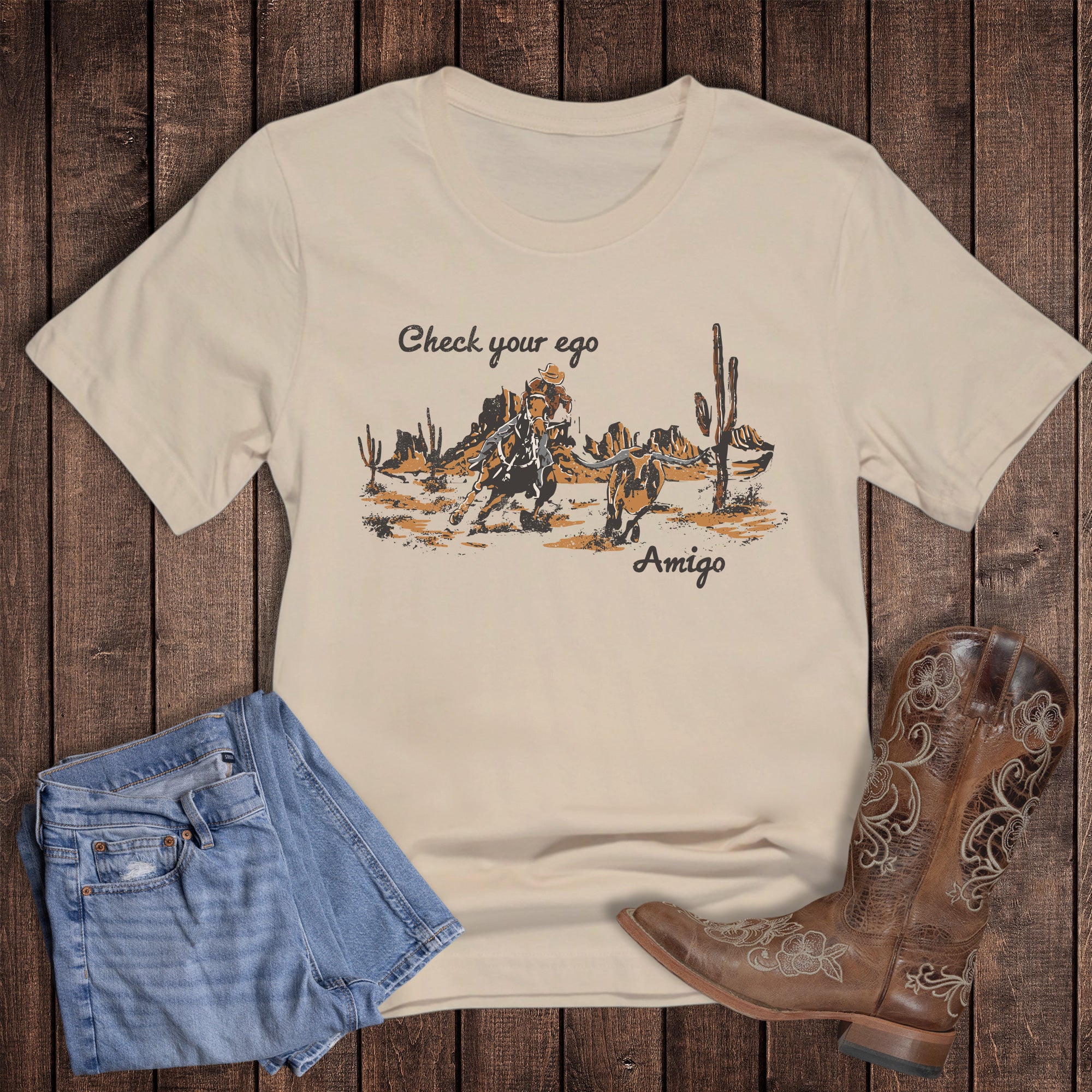 Western Check Your Ego Amigo