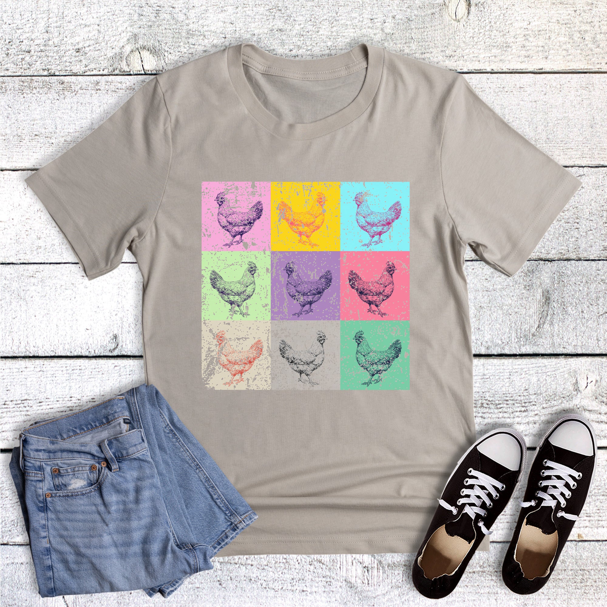 Western Color Chickens