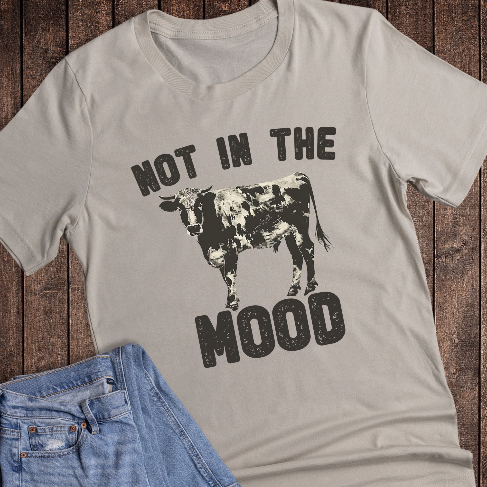 Western Cow Not in the Mood