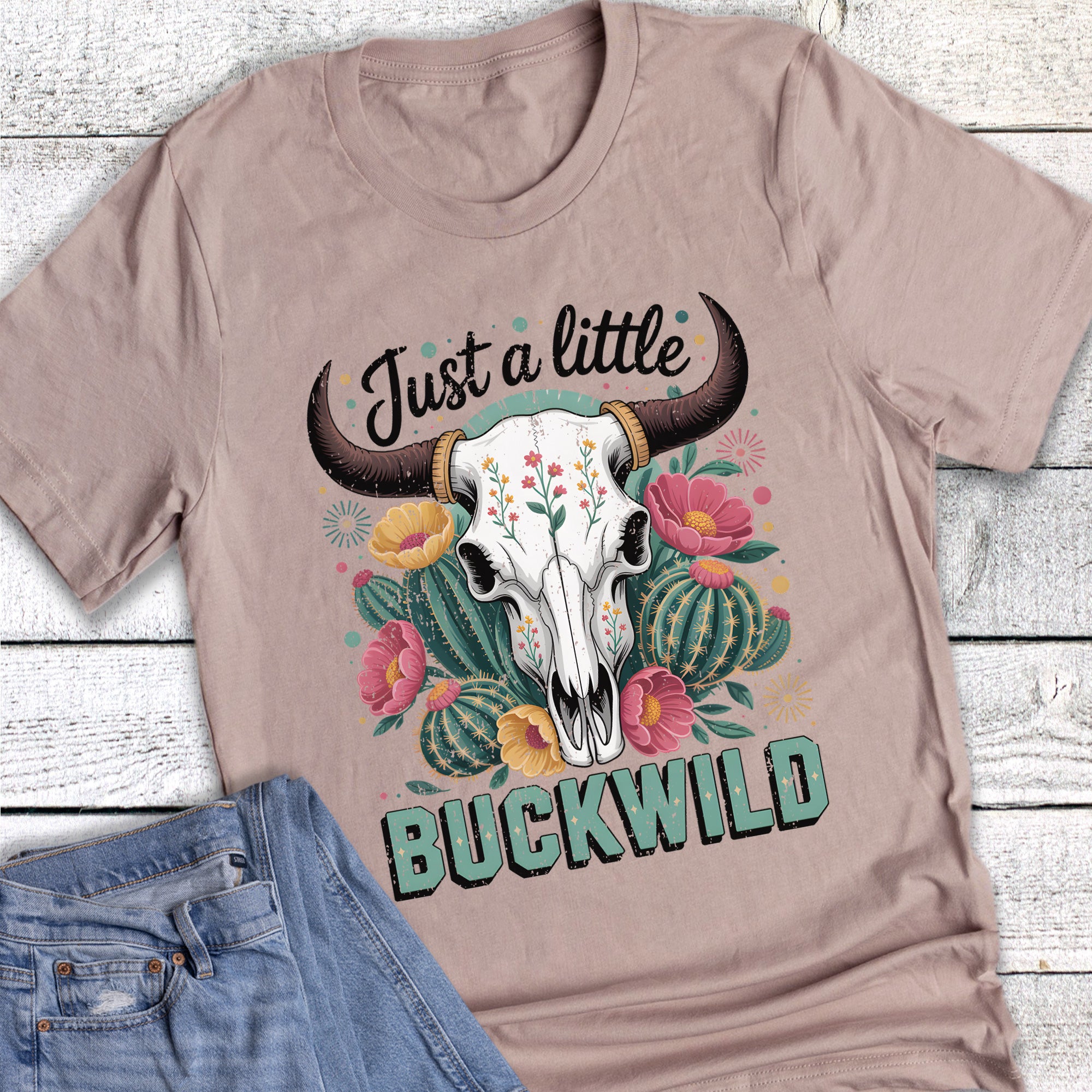 Western Cow Skull A Little Buckwild