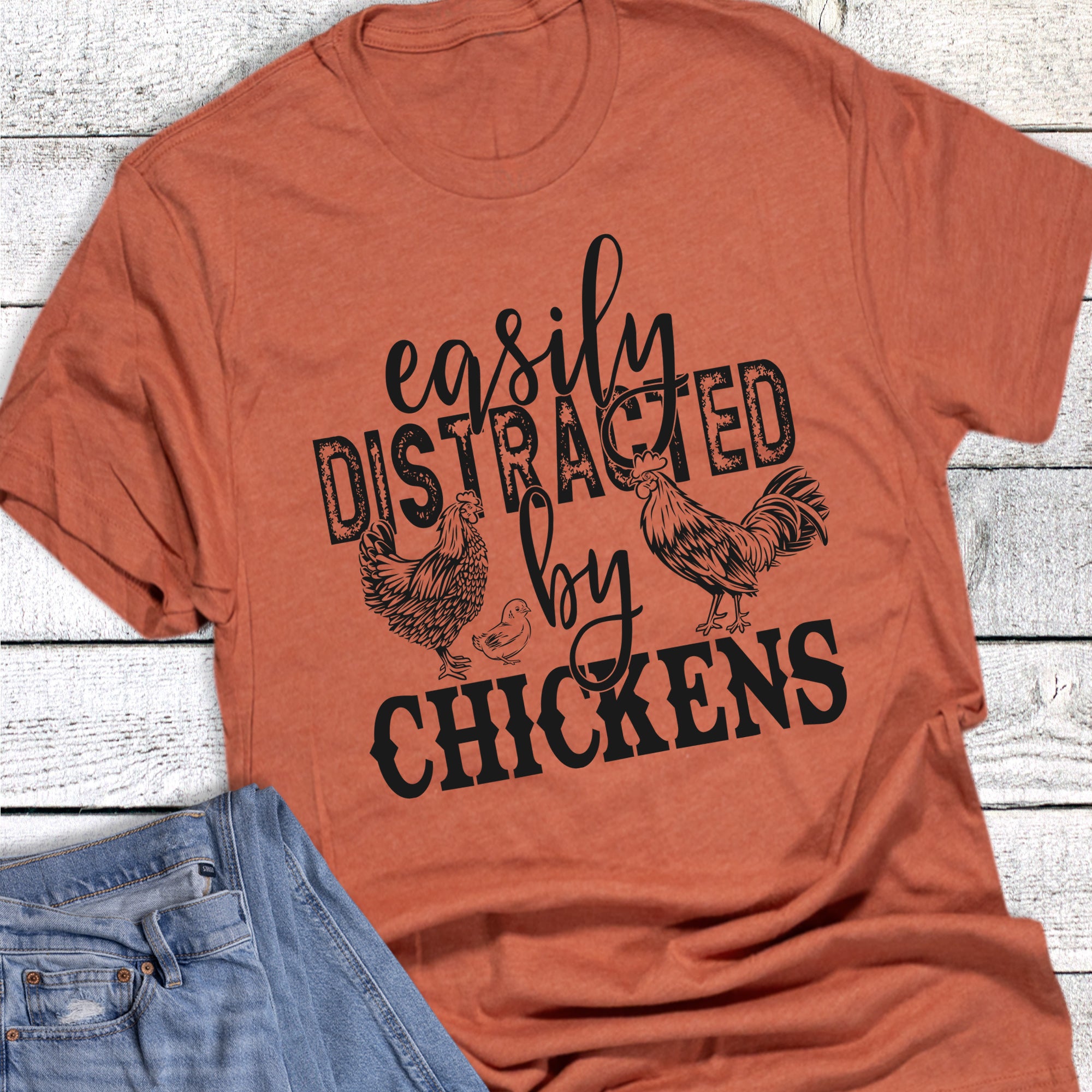 Western Easily Distracted by Chickens