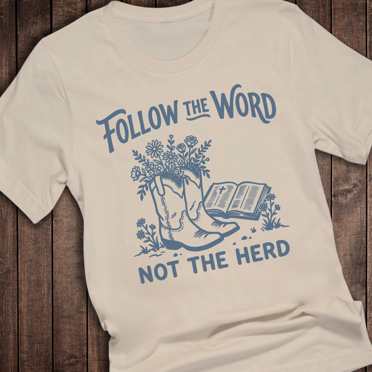 Western Faith Follow the Word Boots