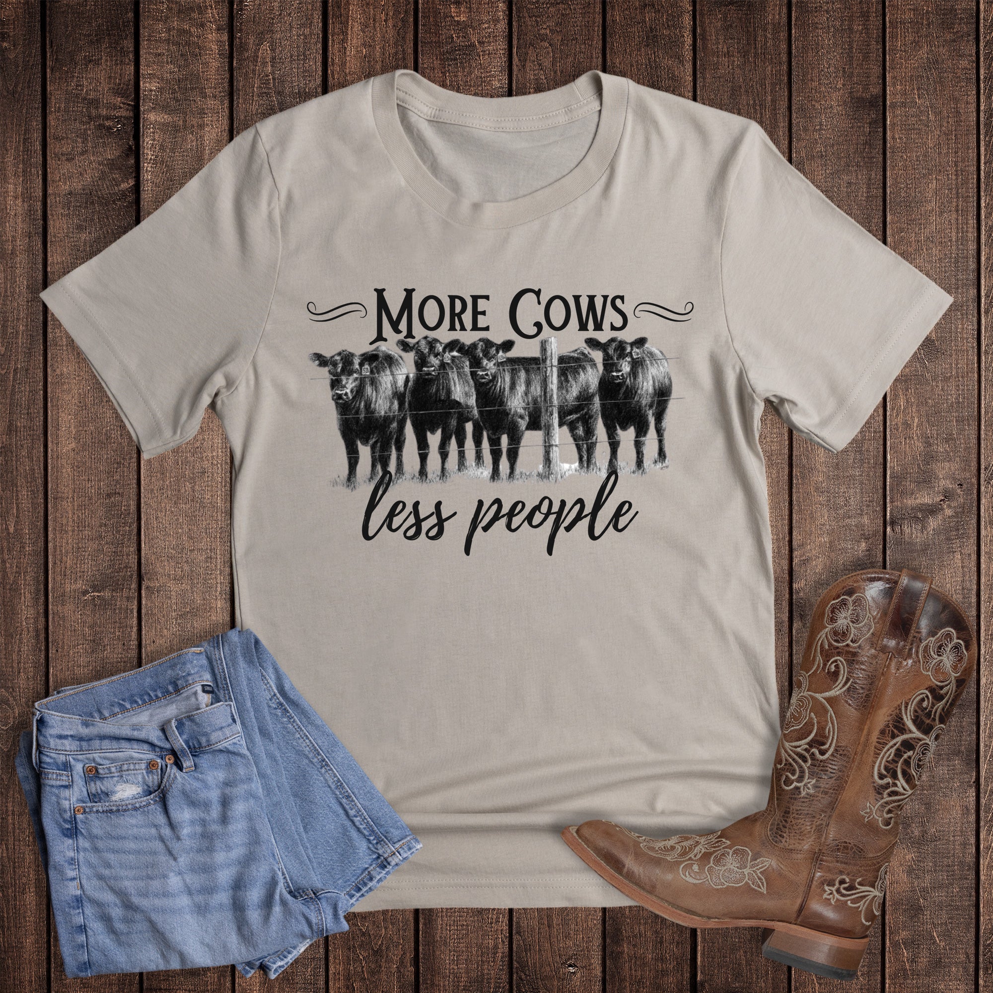 Western More Cows Less People