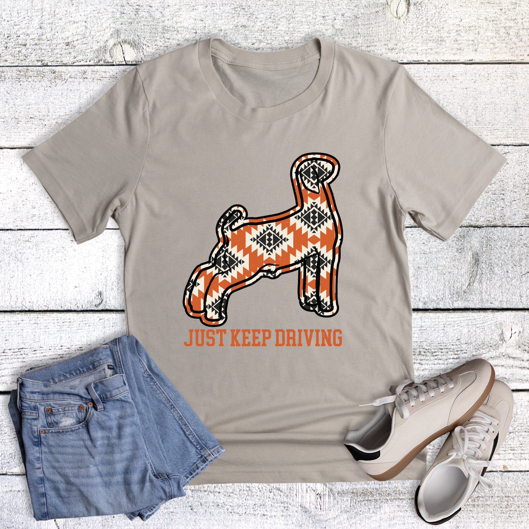 Western Stock Show Keep Driving Goat