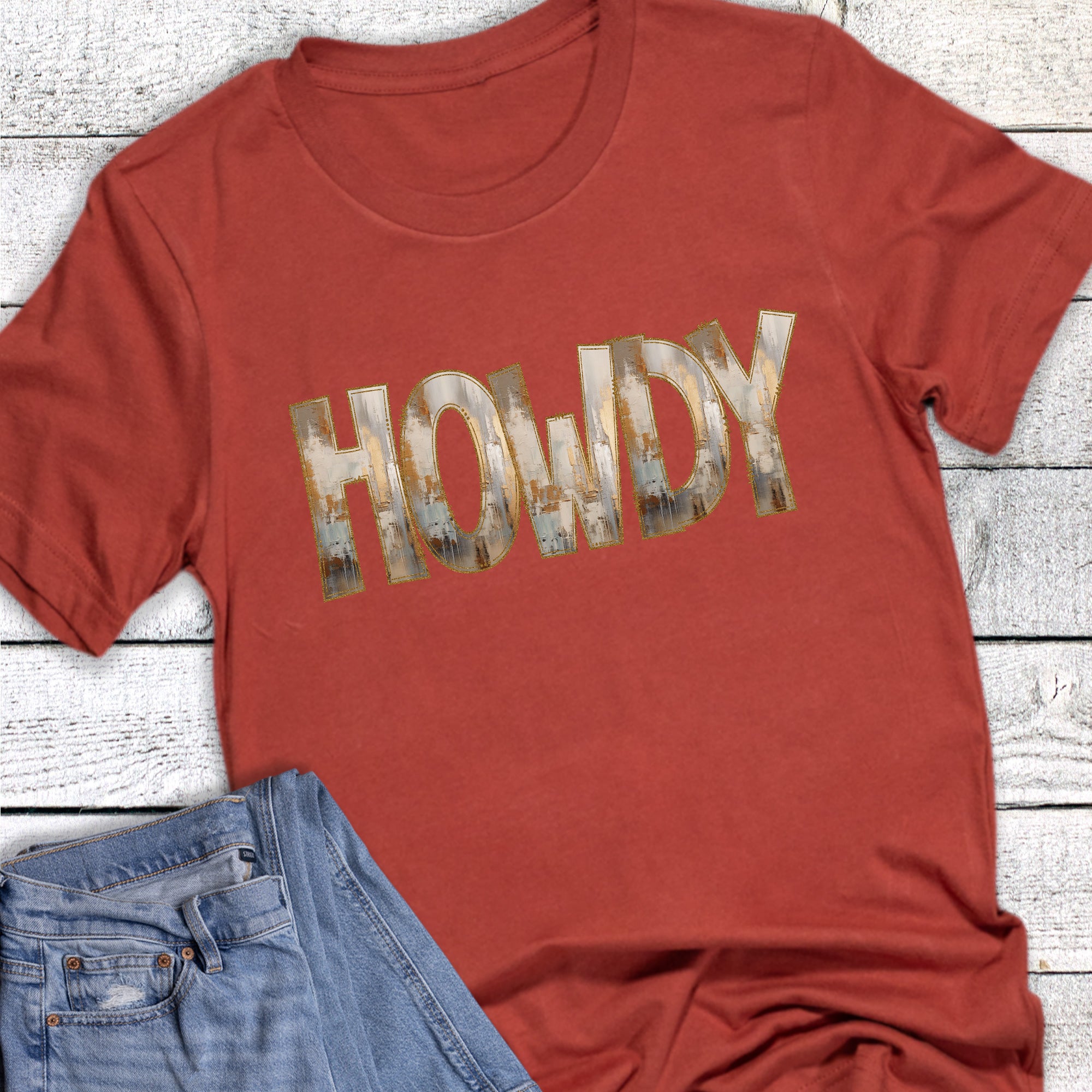 Western Textured Howdy