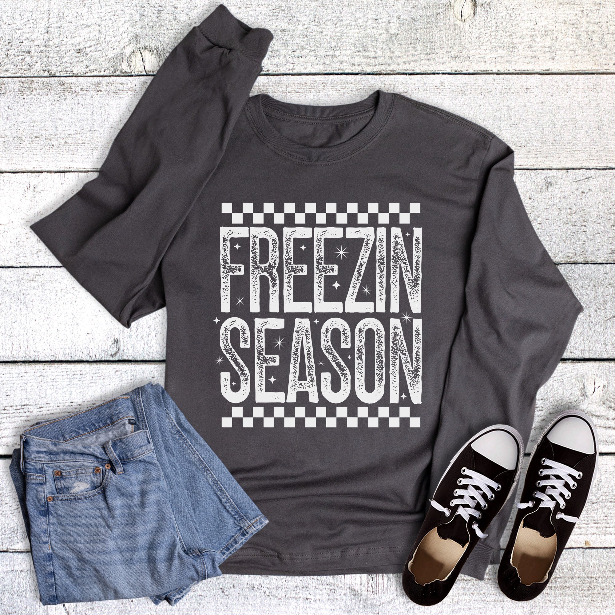 Winter Freezin Season Long Sleeve